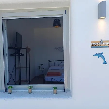 'nektarios' Cycladic House With Sunrise And Sea View!! Апартаменты