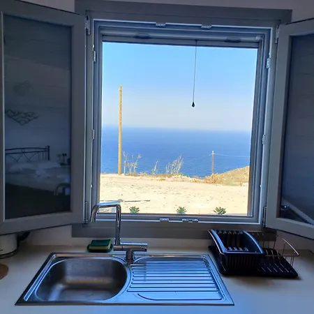 'nektarios' Cycladic House With Sunrise And Sea View!! Ия
