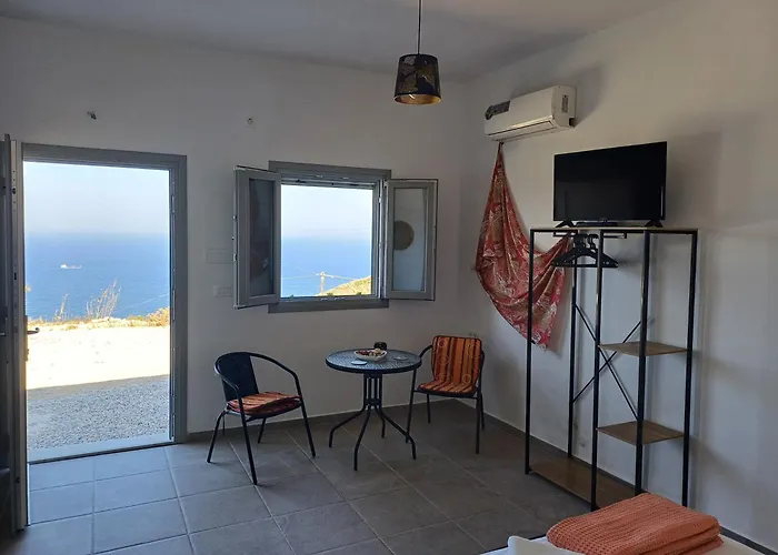 'nektarios' Cycladic House With Sunrise And Sea View!! Apartmán